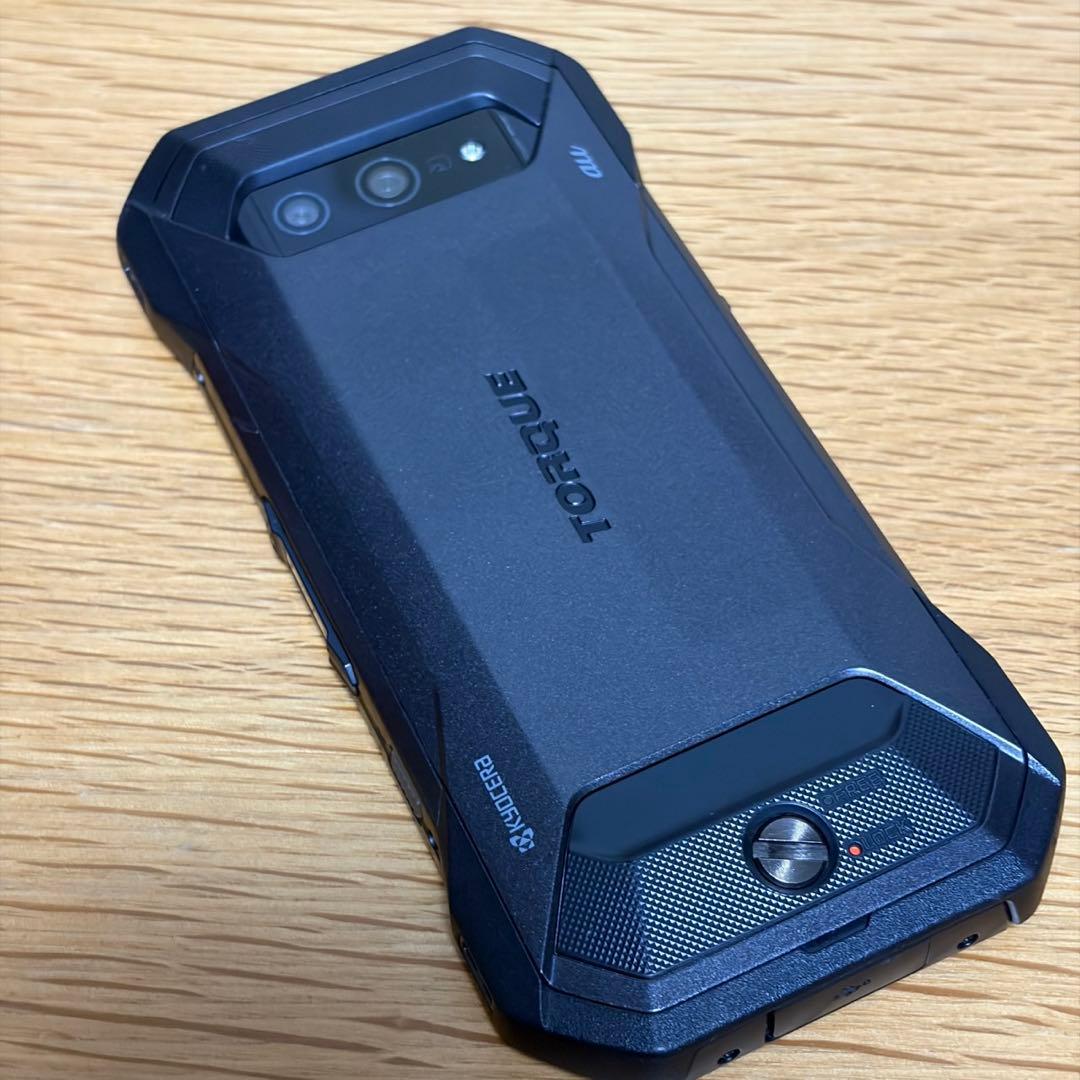AU TORQUE 5G KYG01ブラック SIMフリー9196