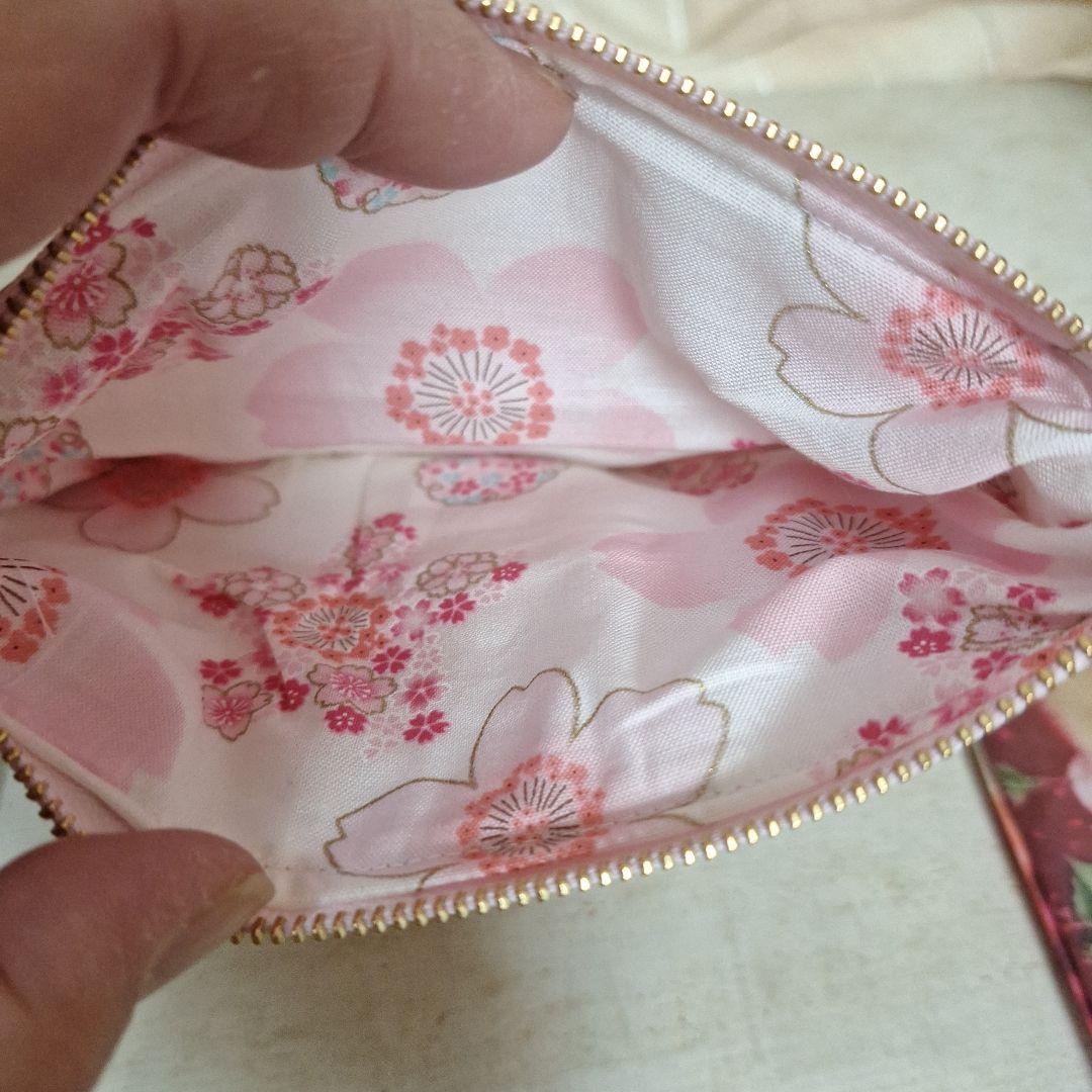 激レアパネル　ハンドメイド　ミニバック　フラットポーチ