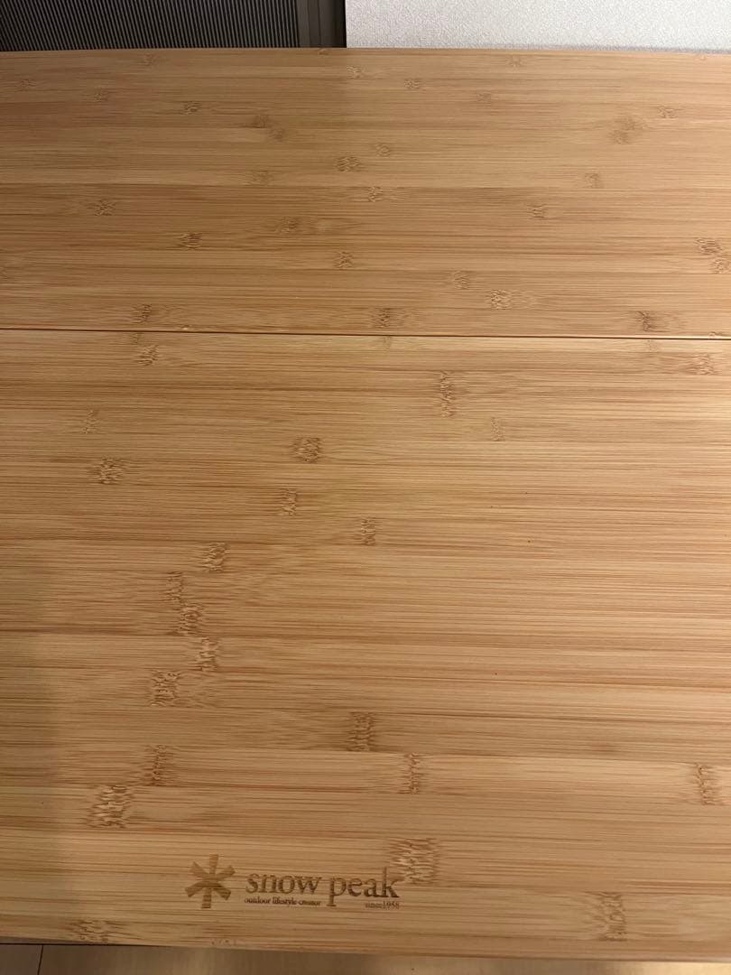 限定品　ワンアクションテーブルロング竹 ブラック　雪峰祭　スノーピーク