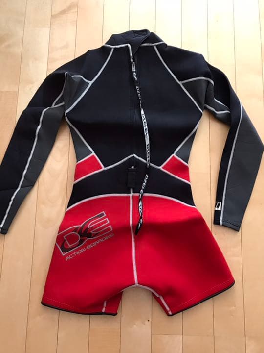 値下げ☆新品同様☆ ウェットスーツ　ロングスプリング　メンズS  レディスML