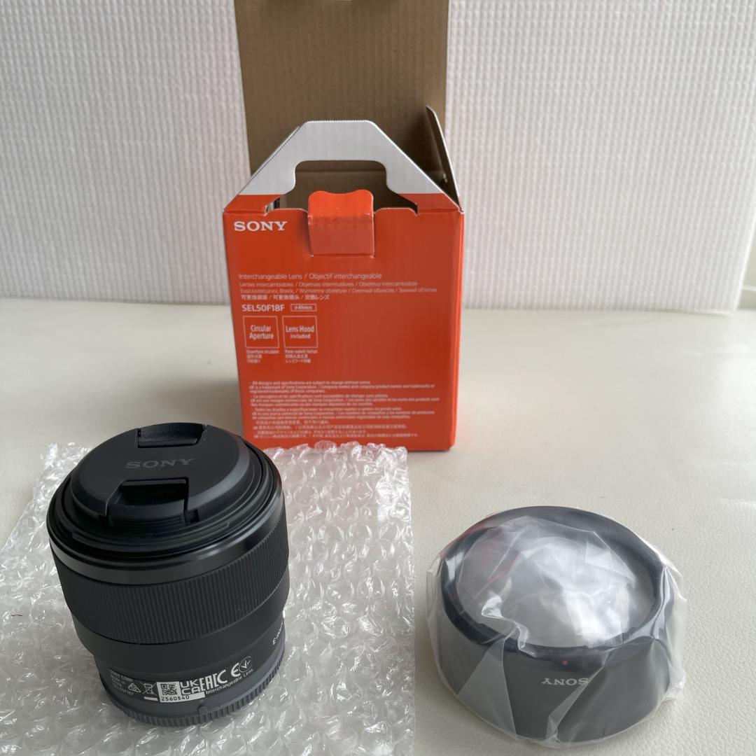 【タイムセール6/29迄】SONY SEL50F18F FE 50mm F1.8