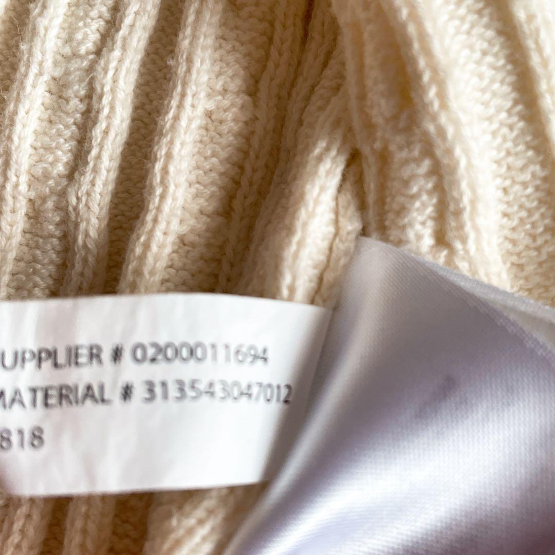 美品✨ポロラルフローレン ケーブルニット カーディガン ポニー アイボリー S