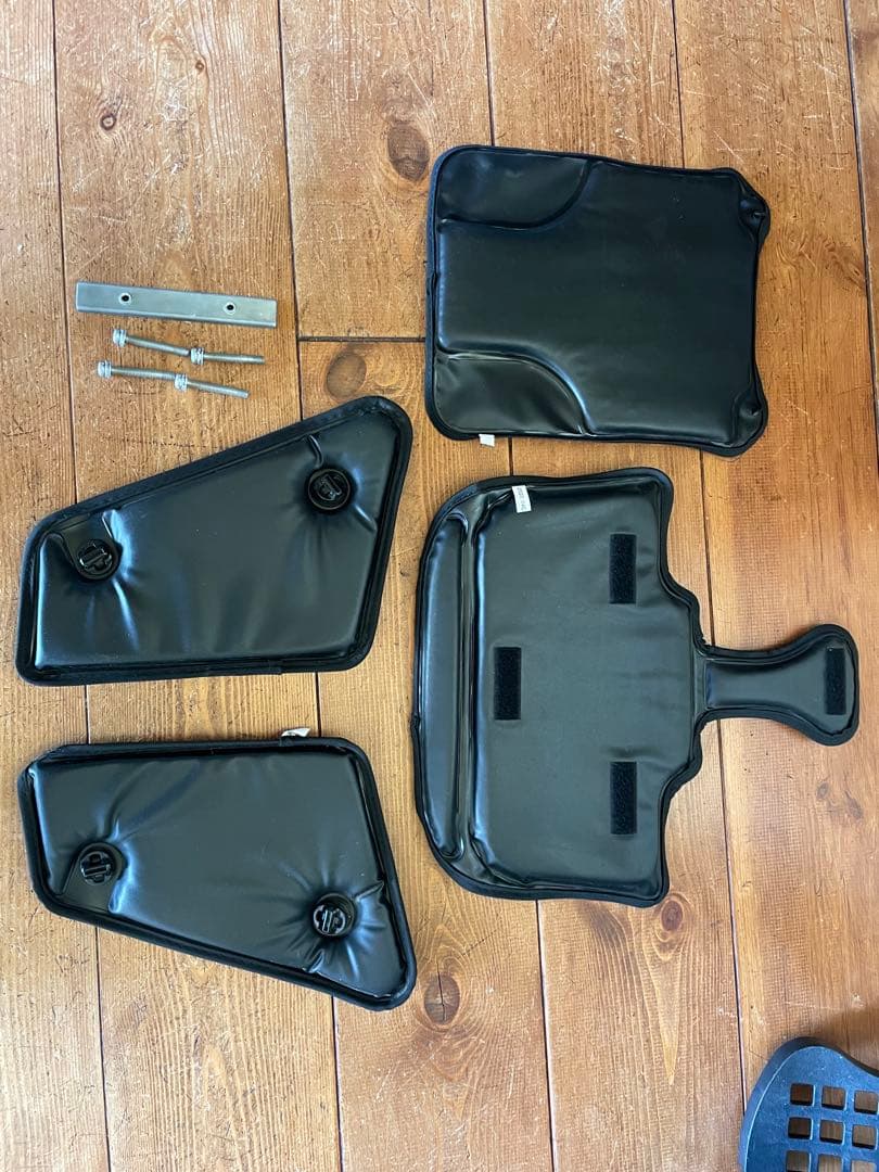 パナソニック　OGK PRBC-001DX チャイルドシート 黒　自転車　後部用