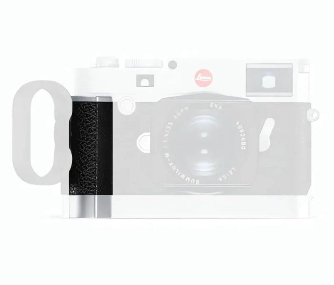 LEICA ライカ M10用 ハンドグリップ シルバー 24019