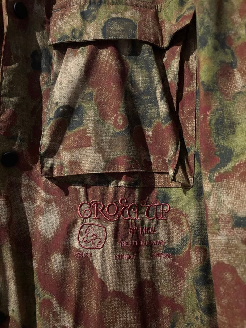 MCQ ALEXANDER MCQUEENカモ柄　ミリタリージャケット L