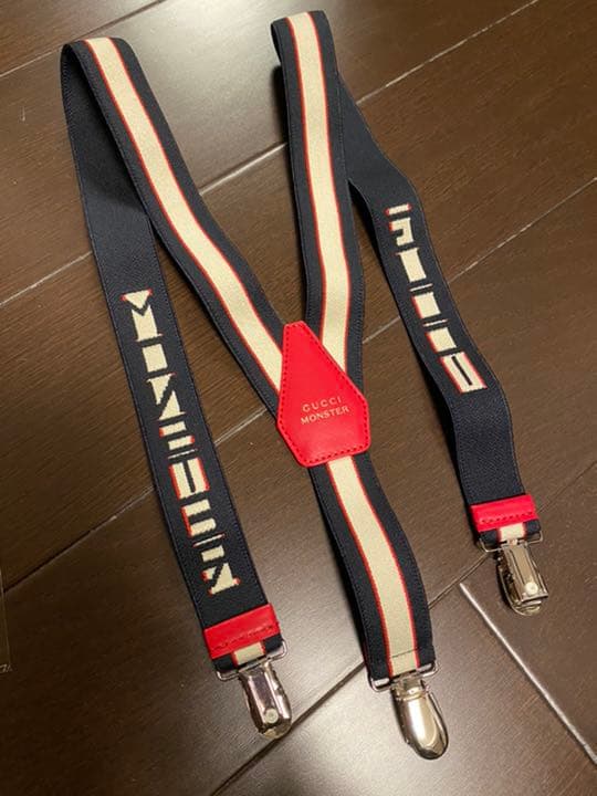 Gucci グッチ値下げ　入学式　新品未使用 サスペンダー　チルドレンMサイズ