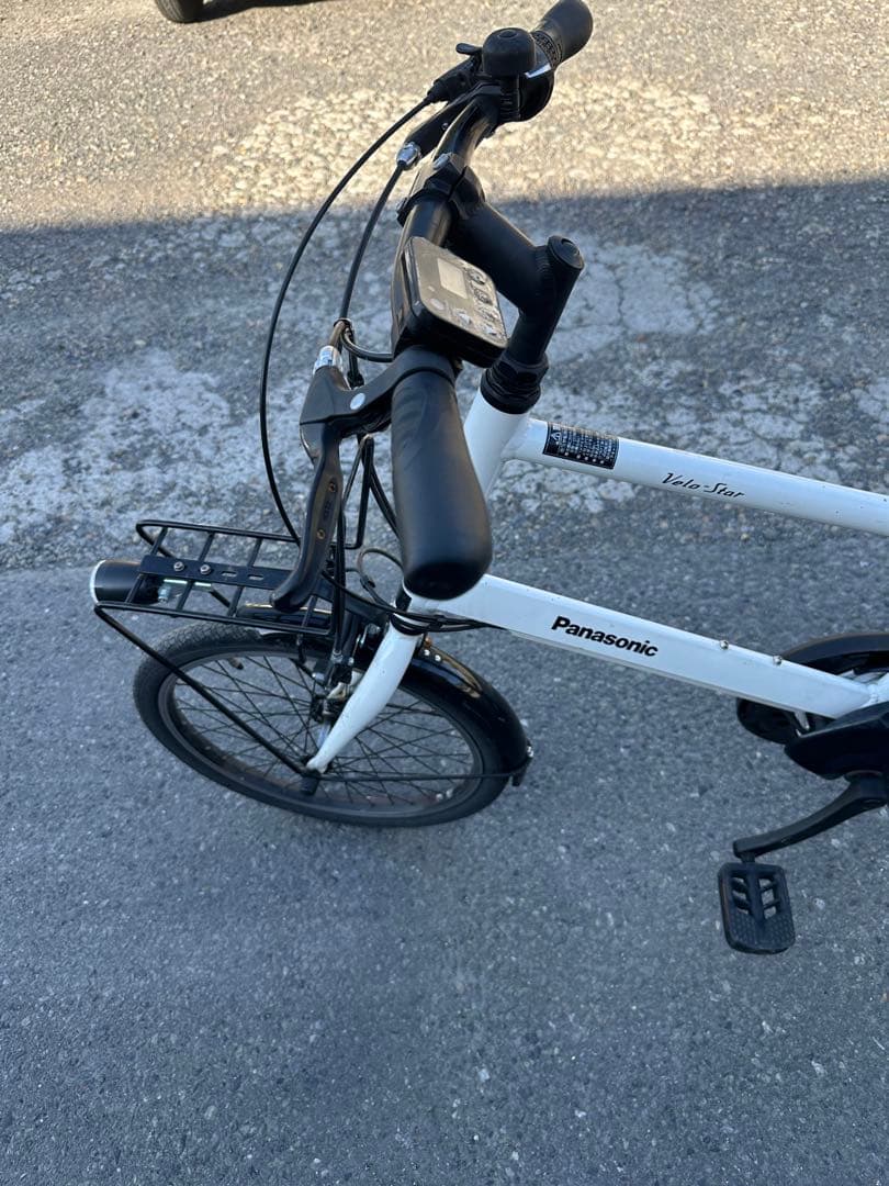 Panasonic 電動アシスト自転車 ホワイトVELO STAR8146