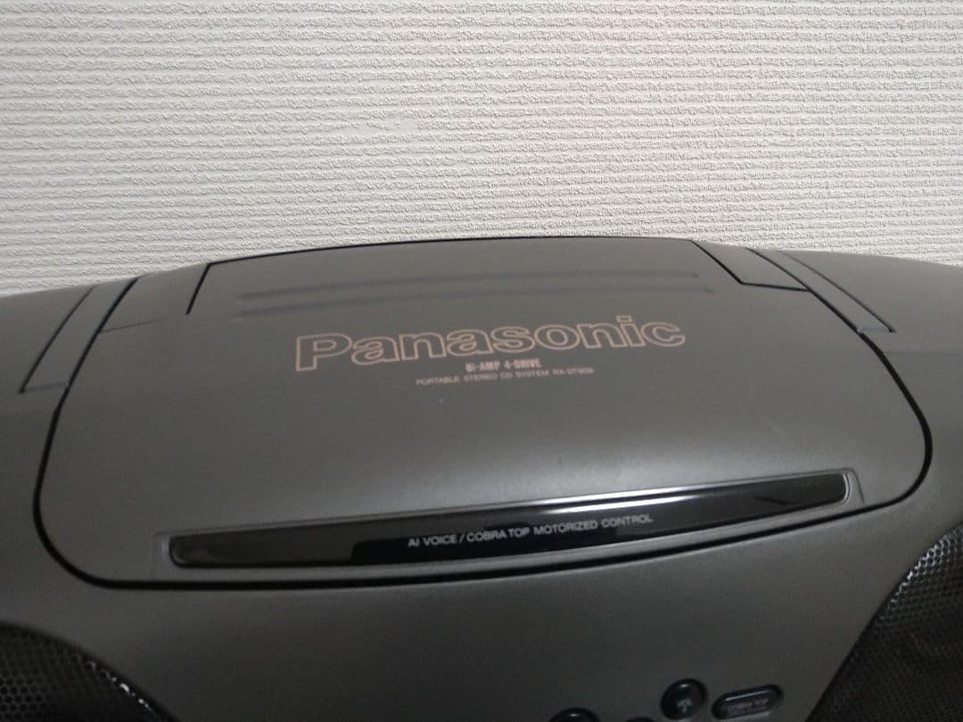 【バブルラジカセ】Panasonic　コブラトップ　RX-DT909　ジャンク