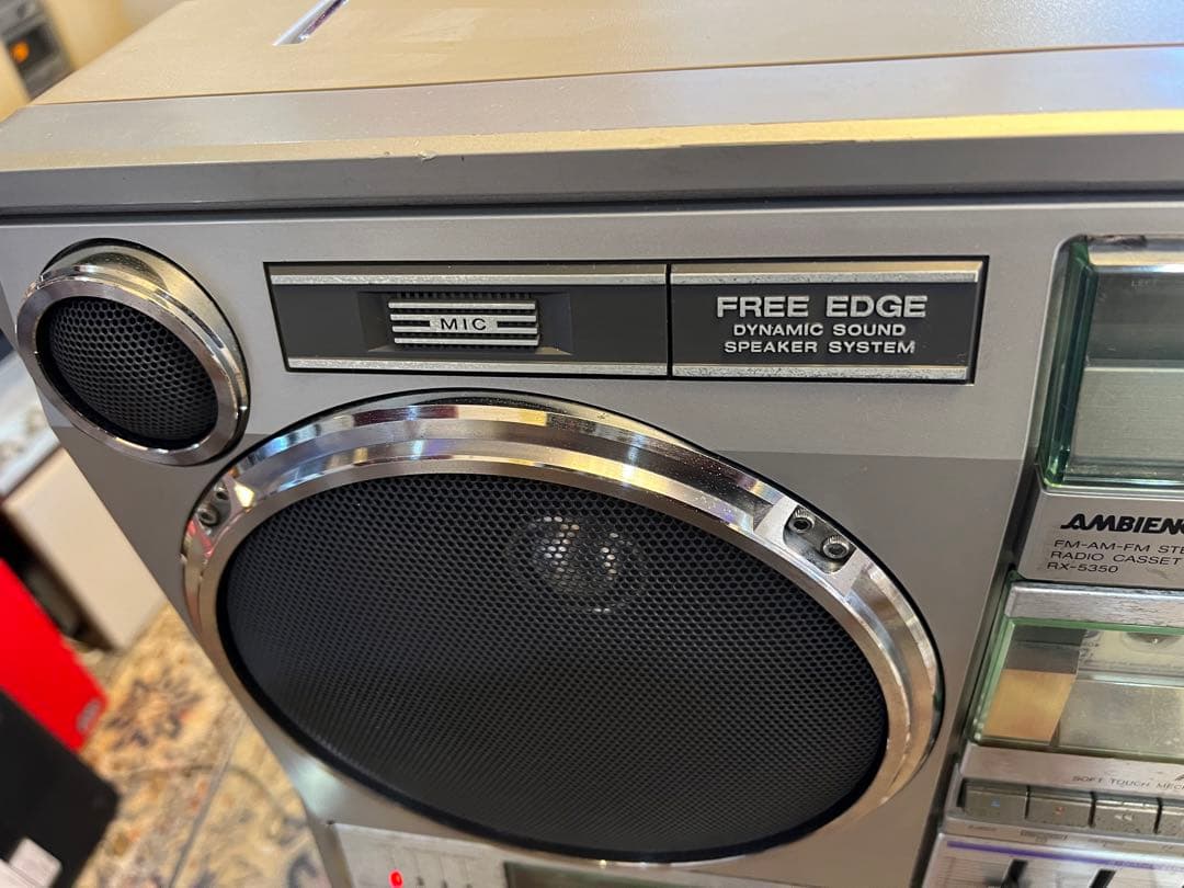 希少National 大型ラジカセ RX-5350 中古動作品メンテナンス済み