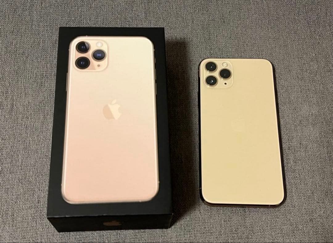 【ジャンク】iPhone11 pro Gold 256GB 本体 docomo