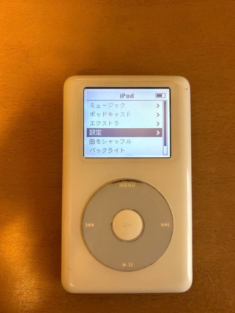 【ジャンク品】Apple iPod classic 第4世代セット (20GB)