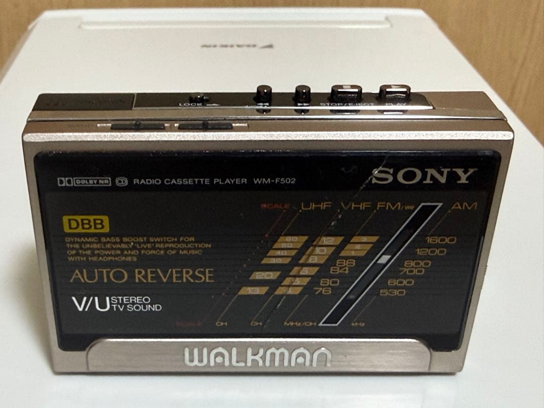 SONY WM-F502 カセットプレーヤー