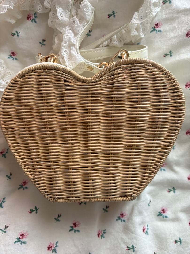 treat urself Love summer basket かごバッグ