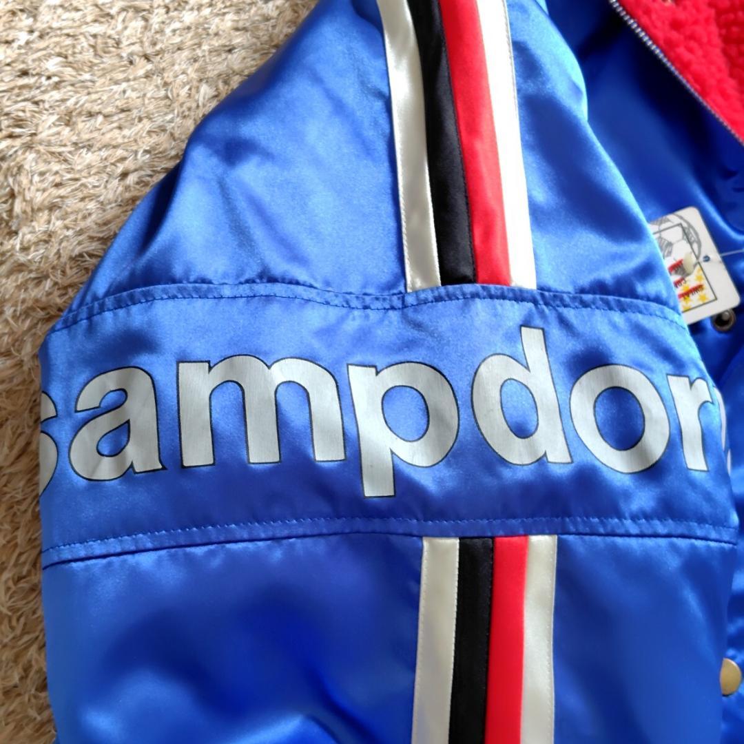 ☆タグ付き☆アシックス ゴールドタイガー サンプドリア ハーフコート L 青