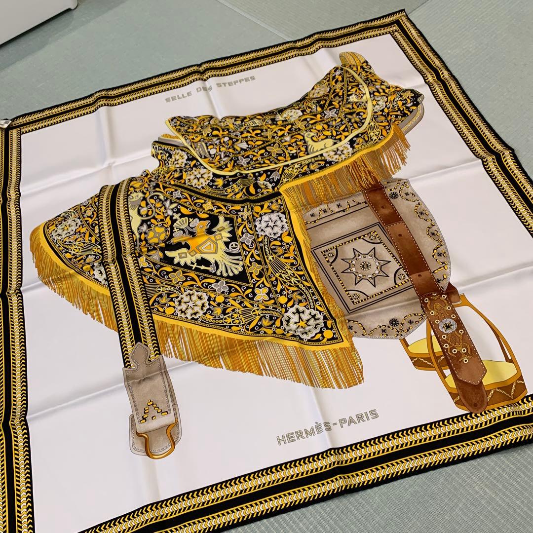 m*r様 HERMES 馬具デザイン ハンカチ