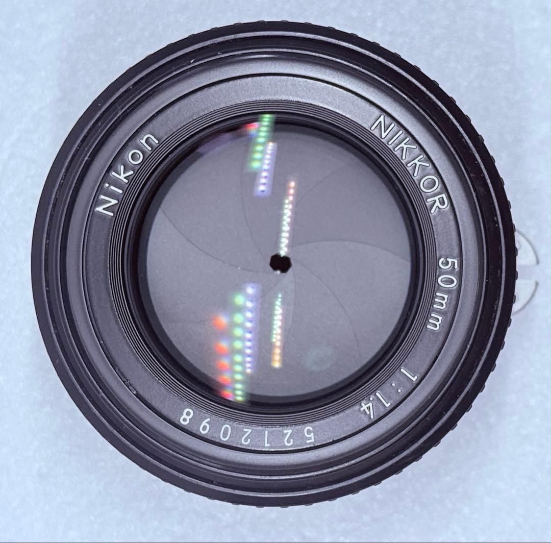 Nikon Ai-s Nikkor 50mm F1.4 各種動作良好