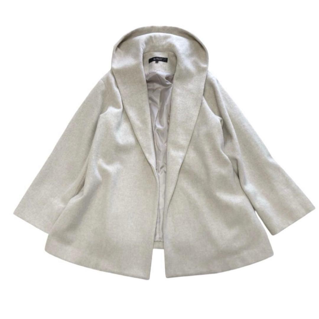 リフレクト reflect フーディコート ウール100% サイズM /9