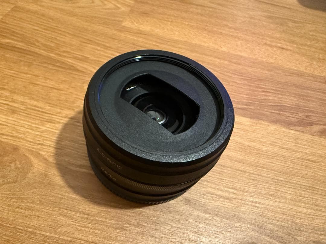 【美品】Sony ソニー E 20mm F2.8 SEL20F28 単焦点レンズ