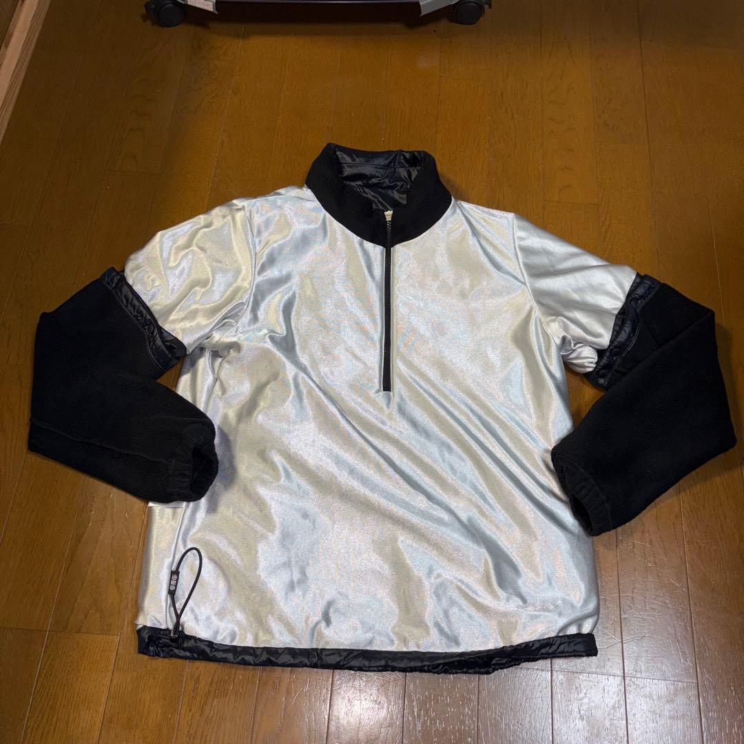 お洒落 ダンスウィズドラゴン 2WAY 中綿蓄熱ブルゾン(収納フード)