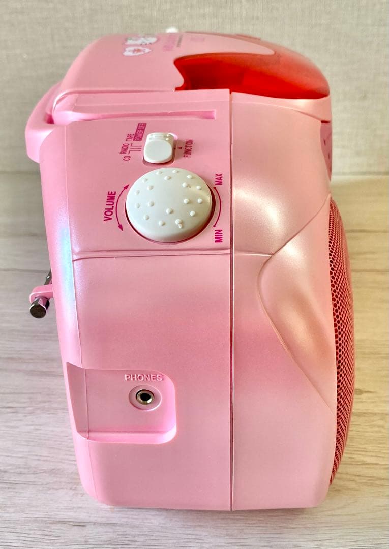 Hello Kitty ポータブルCD/ステレオラジカセ – 動作良好・美品！