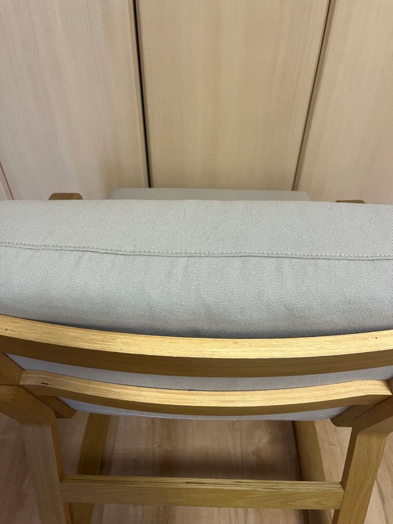 ※〜7日週末限定【超美品】無印オーク材 ソファチェア