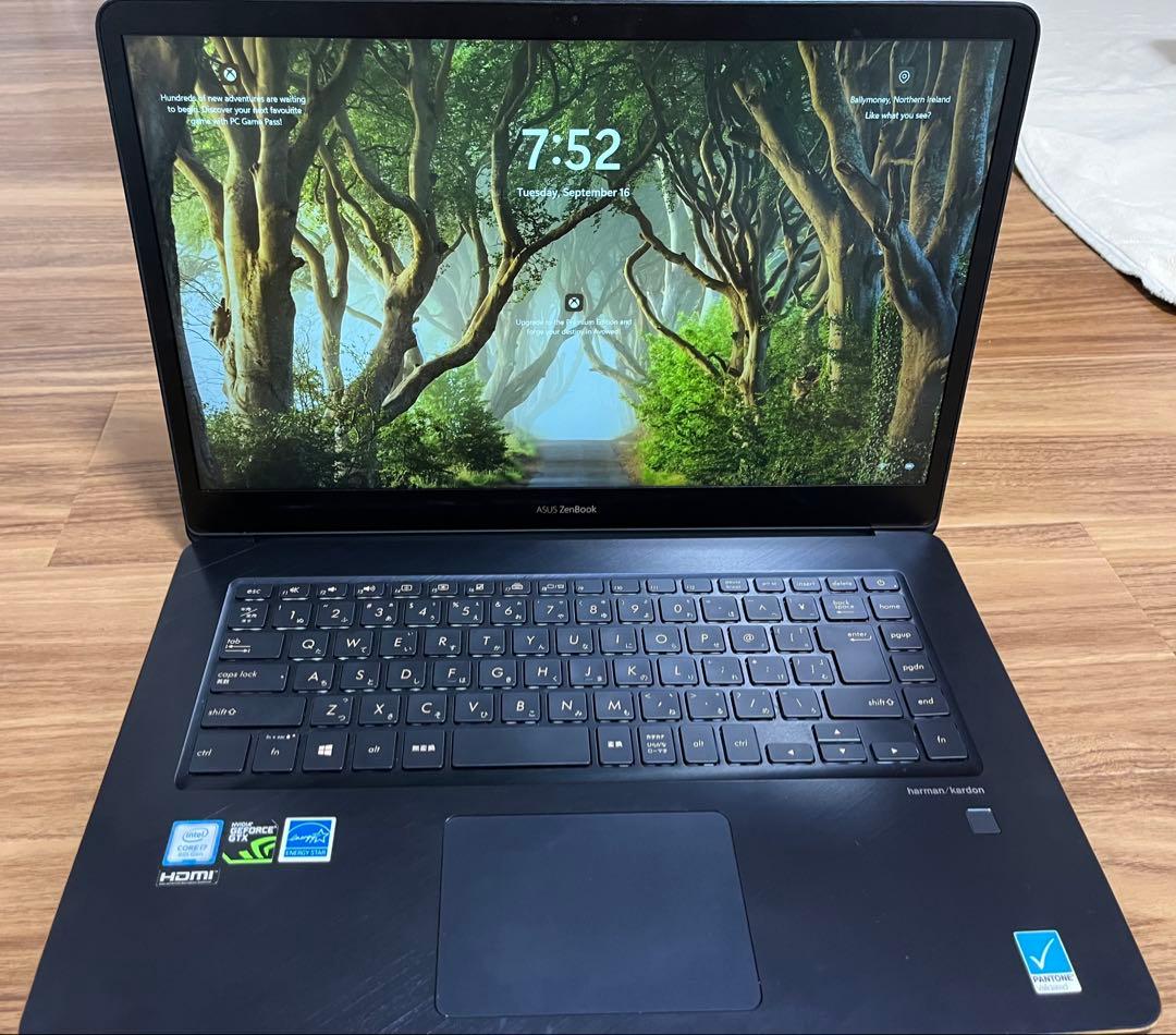 【サンチ】ASUS ZenBook Pro 15 GTX 1050
