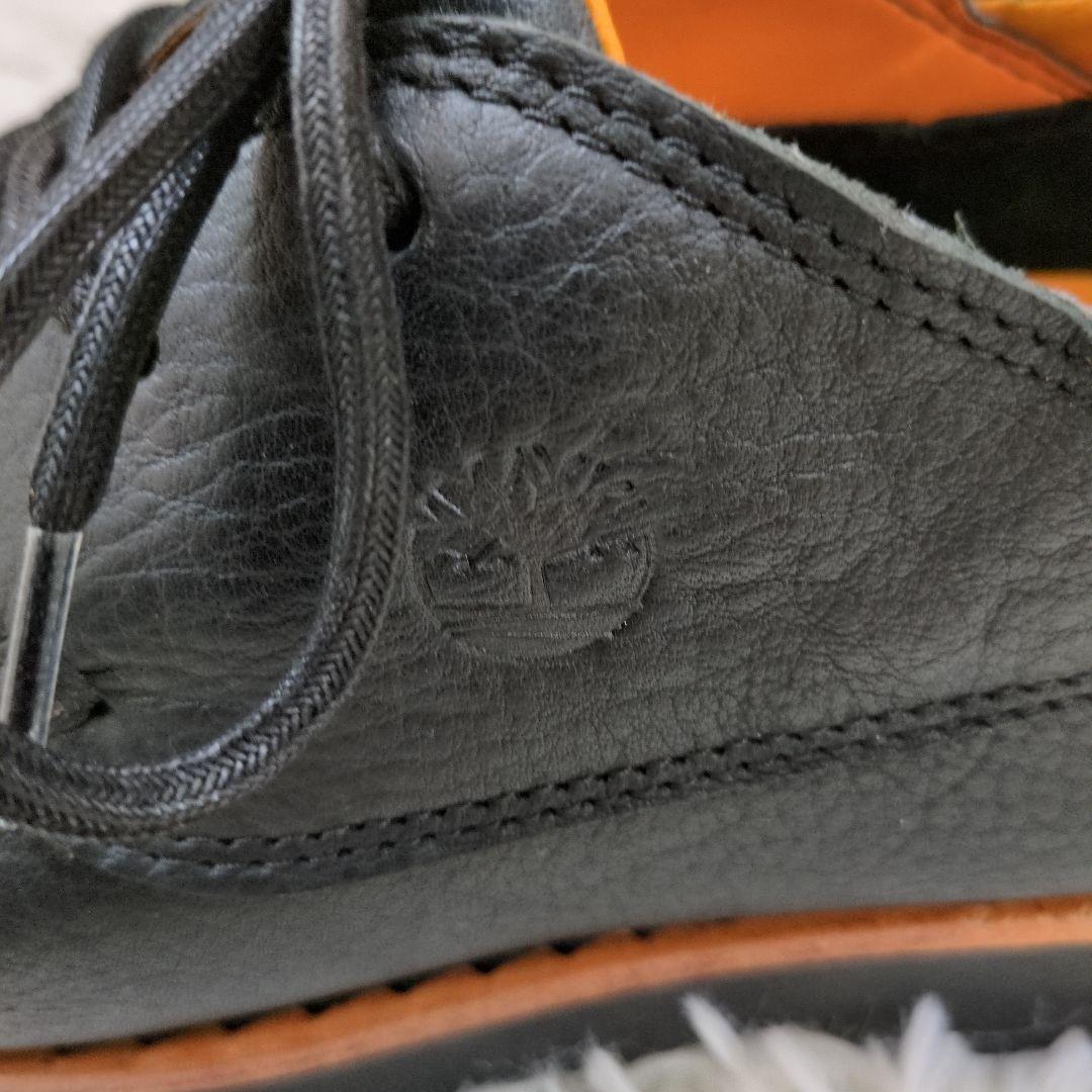 未使用品　ティンバーランド　27.0　デッキシューズ　　モックトゥ　黒