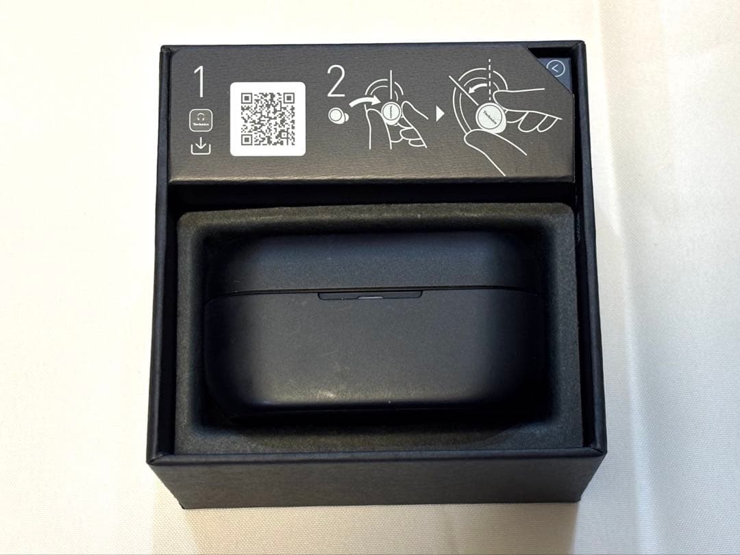 【美品】Technics EAH-AZ80 ワイヤレスイヤホン ブラック 箱付き