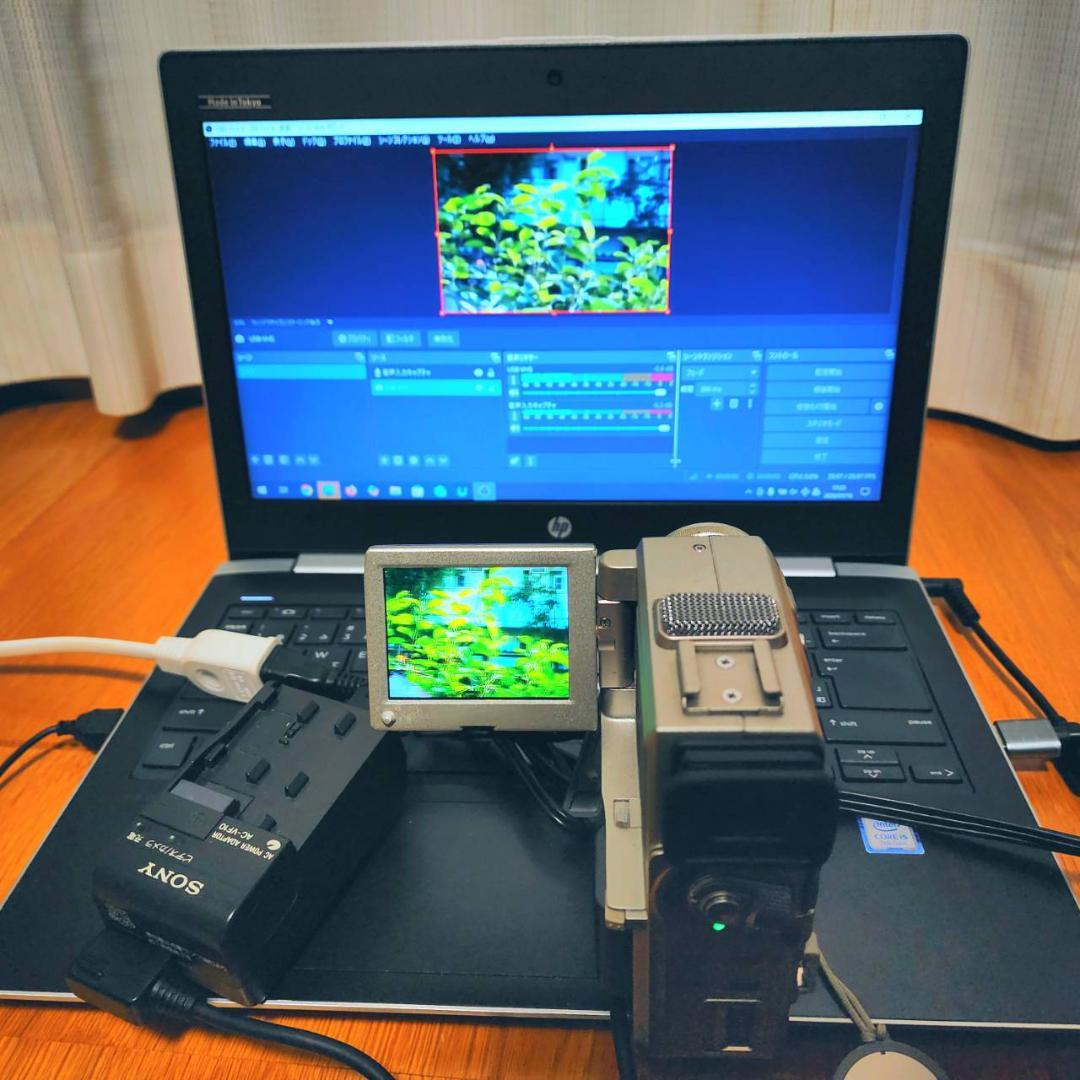 【動作確認済】SONY 高画質 MiniDV ビデオカメラ DCR-PC1