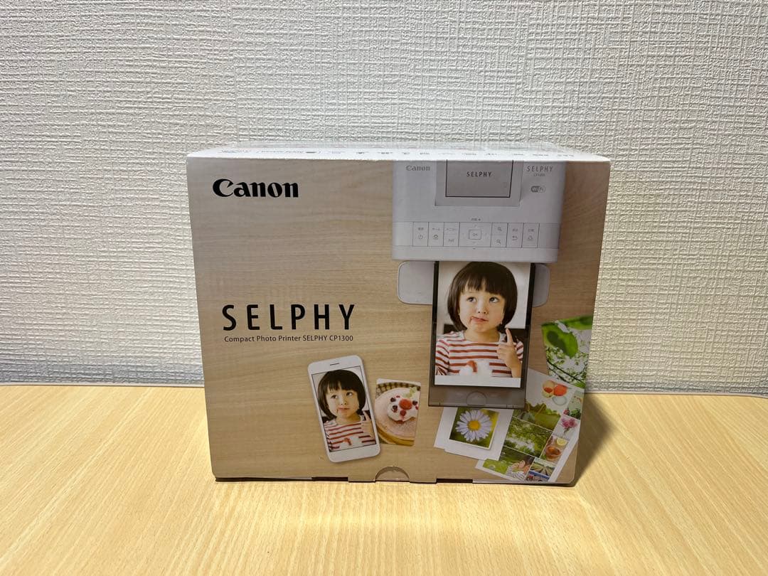 【未使用】Canon SELPHY CP1300 本体 + 用紙108枚,インク