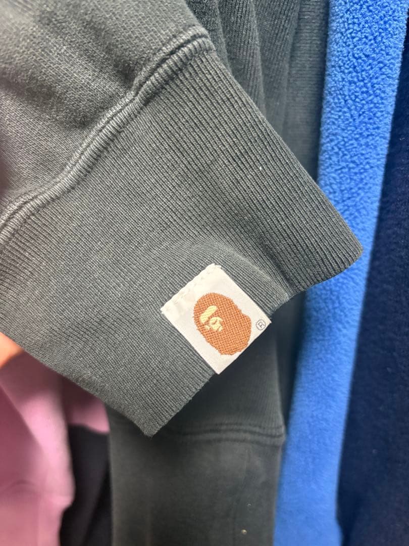 A BATHING APE ブラック スウェット M