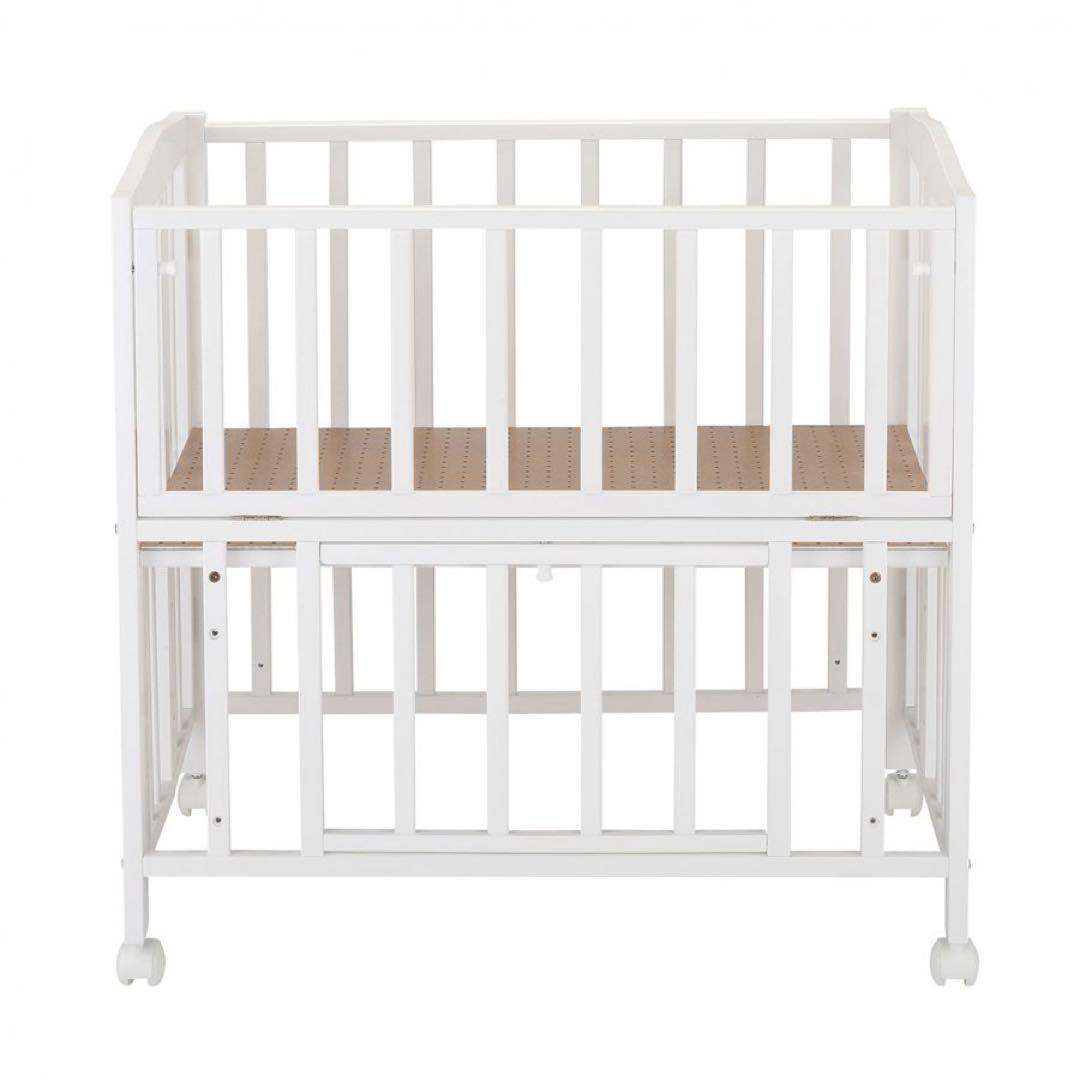 KATOJI カトージ美品✨ミニベビーベッド 西川お布団一式セット　02700