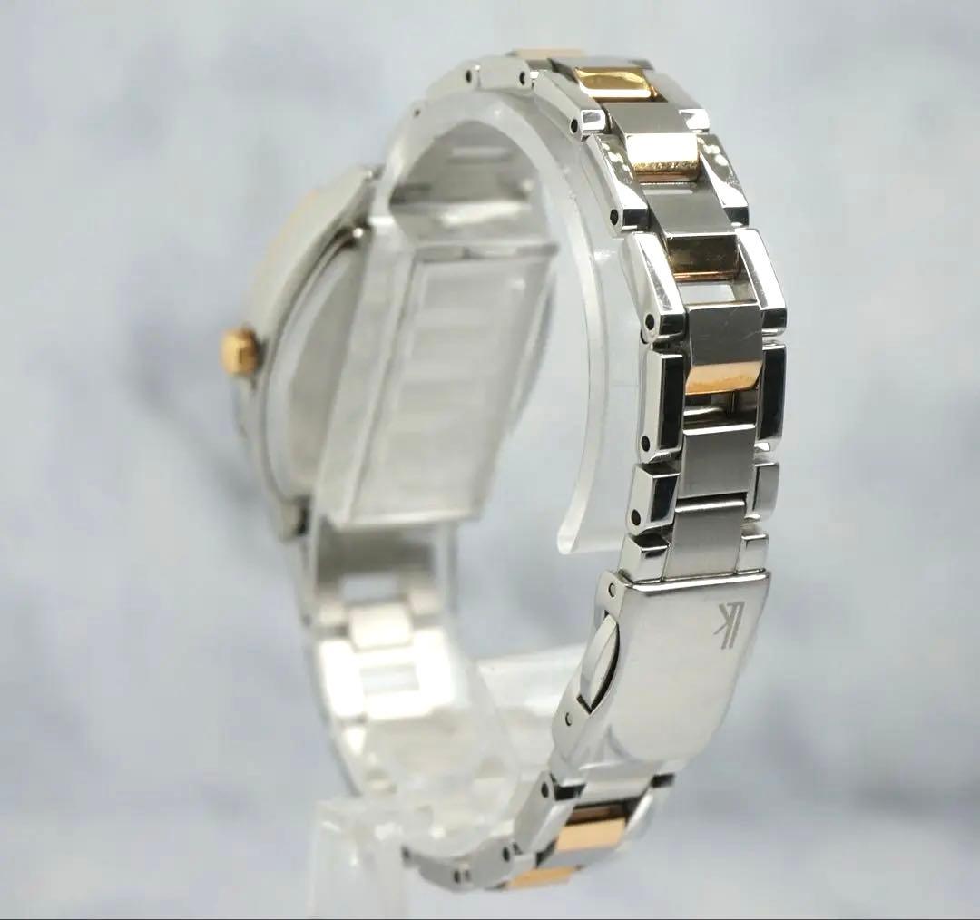 SEIKOルキア ピンク ゴールド ソーラー トノー 1B22-0BB0