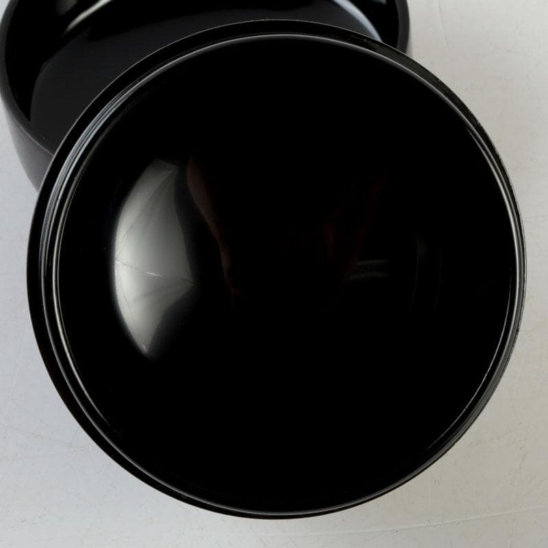 茶道具　蒔絵師　西村弘峰作　曳舟蒔絵　中棗　共箱　V　9343