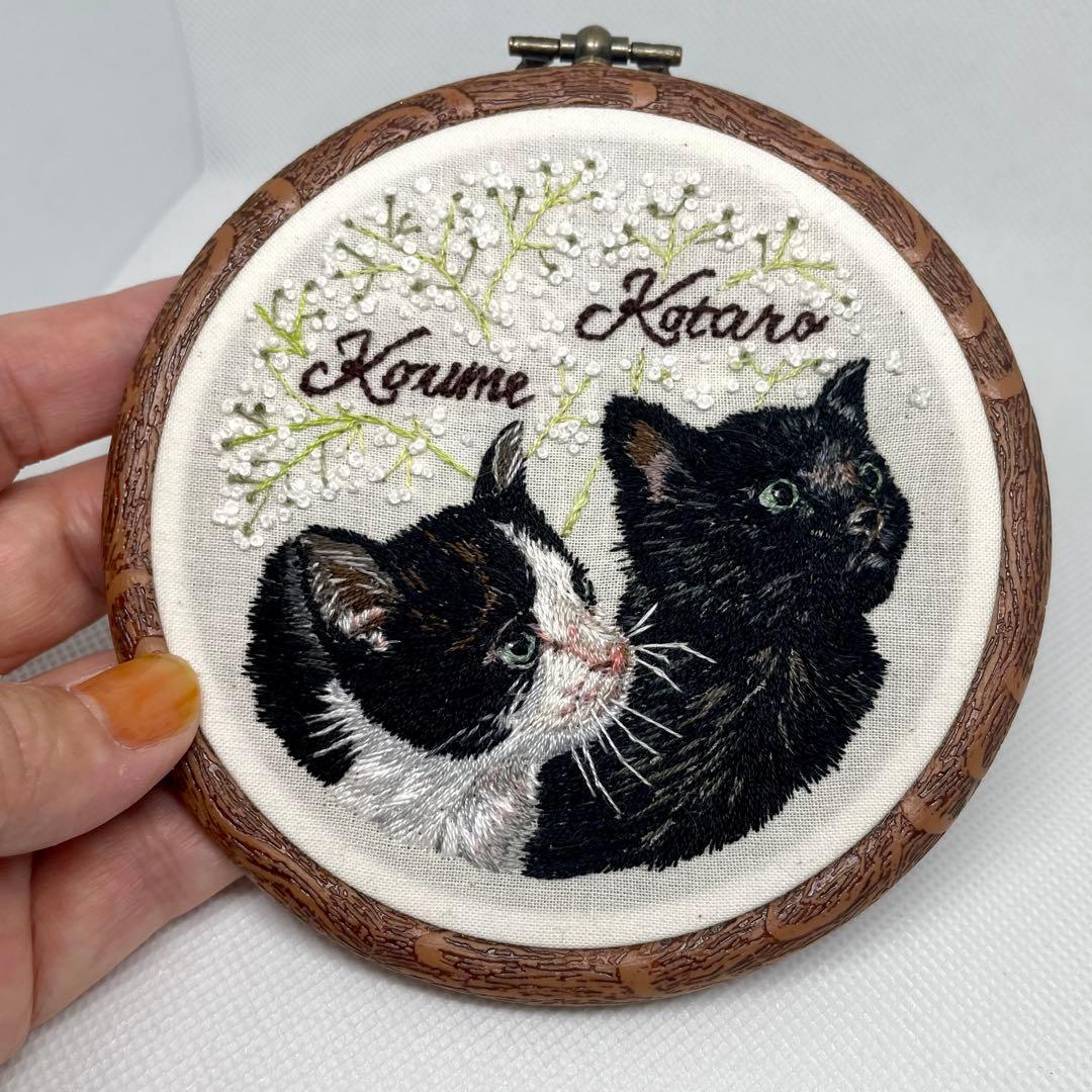 ぽぽうちの子刺繍オーダーメイド