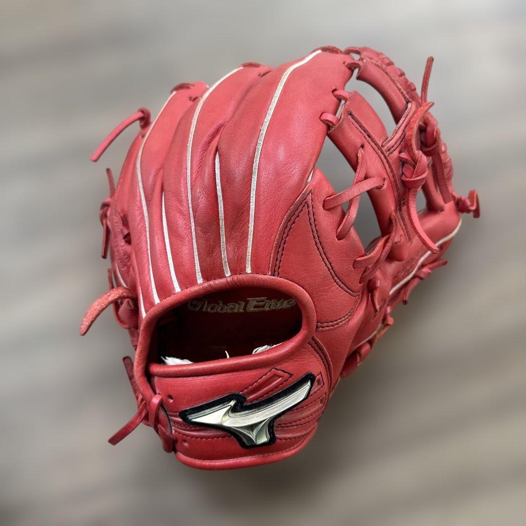 【湯もみ型付け済】ミズノGlobal Elite 少年軟式用 坂本勇人モデル