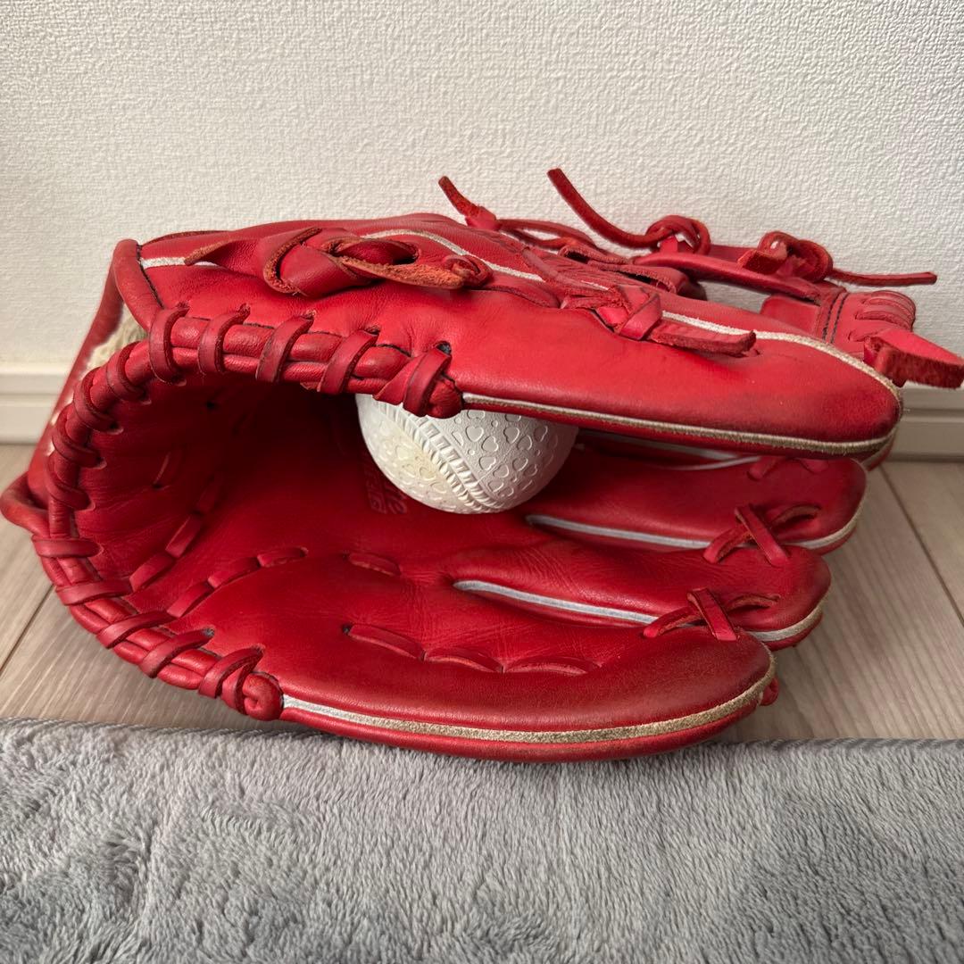 【湯もみ型付け済】ミズノGlobal Elite 少年軟式用 坂本勇人モデル