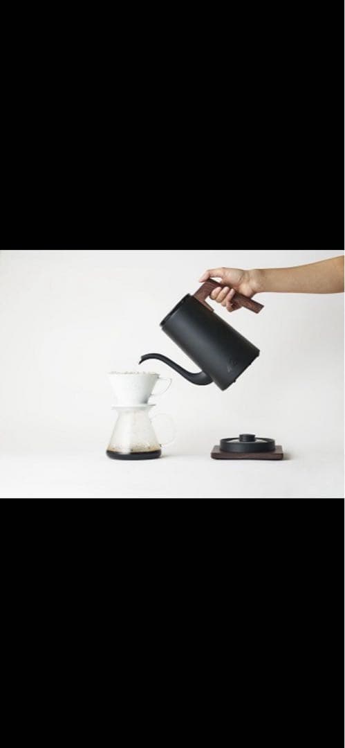 Kalita KEDP-X1 カリタ 希少な1,000mL 電気ケトル ブラック