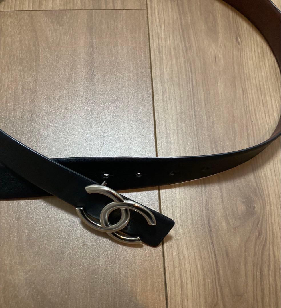 26日までお値下げ　CHANEL リバーシブルベルト　シャネル