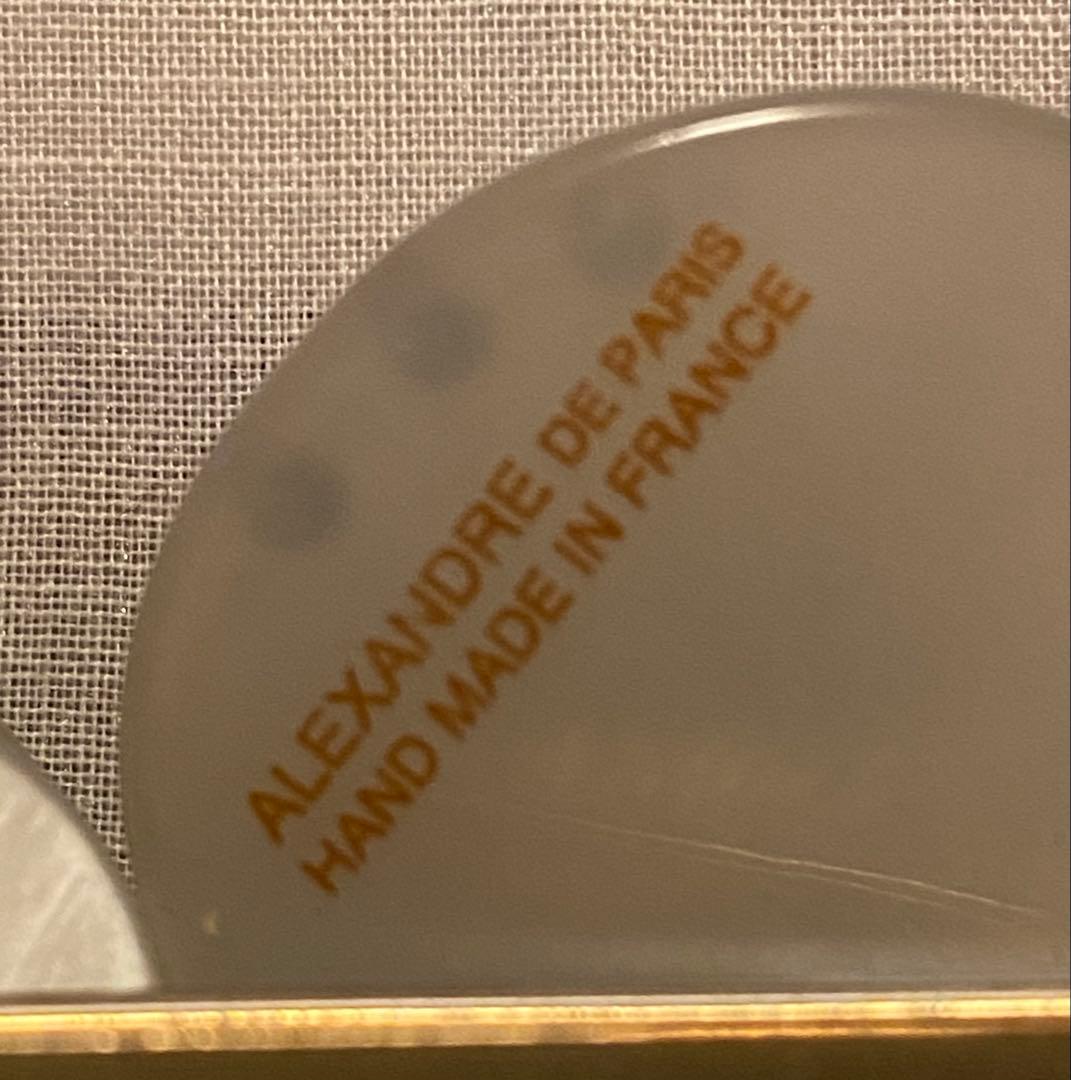 新品未使用品☆アレクサンドルドゥパリ☆カメリア双子グリーンバレッタ