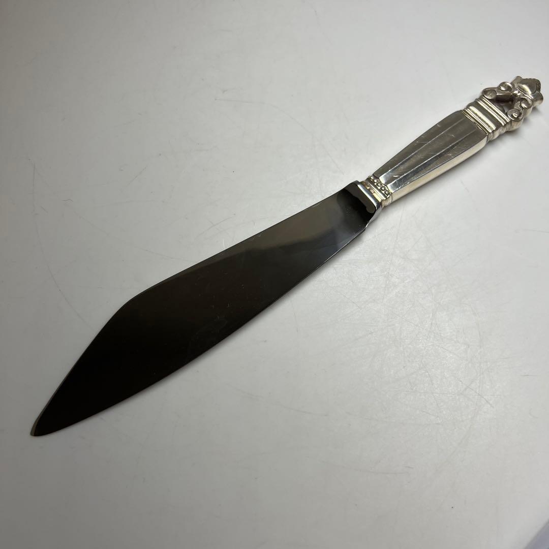 専用希少ジョージジェンセンエコーンケーキナイフ　109g 東Y7-0917⭐︎2F