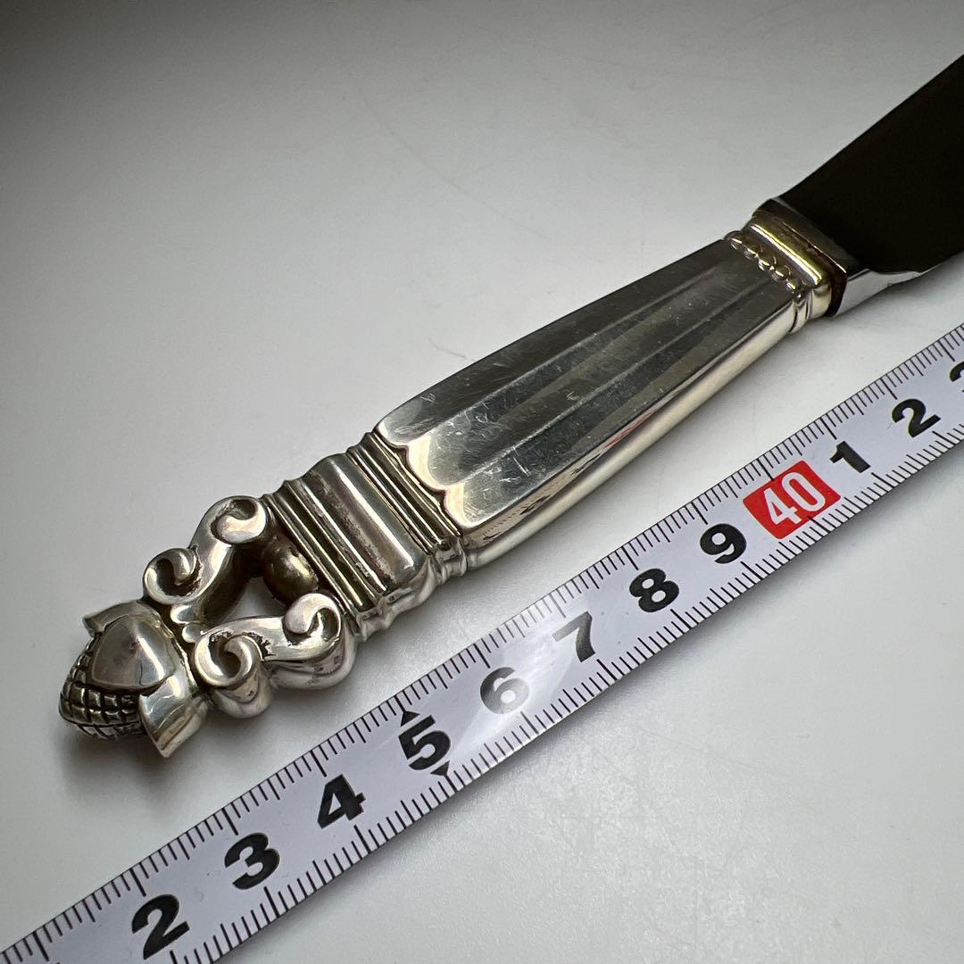 専用希少ジョージジェンセンエコーンケーキナイフ　109g 東Y7-0917⭐︎2F