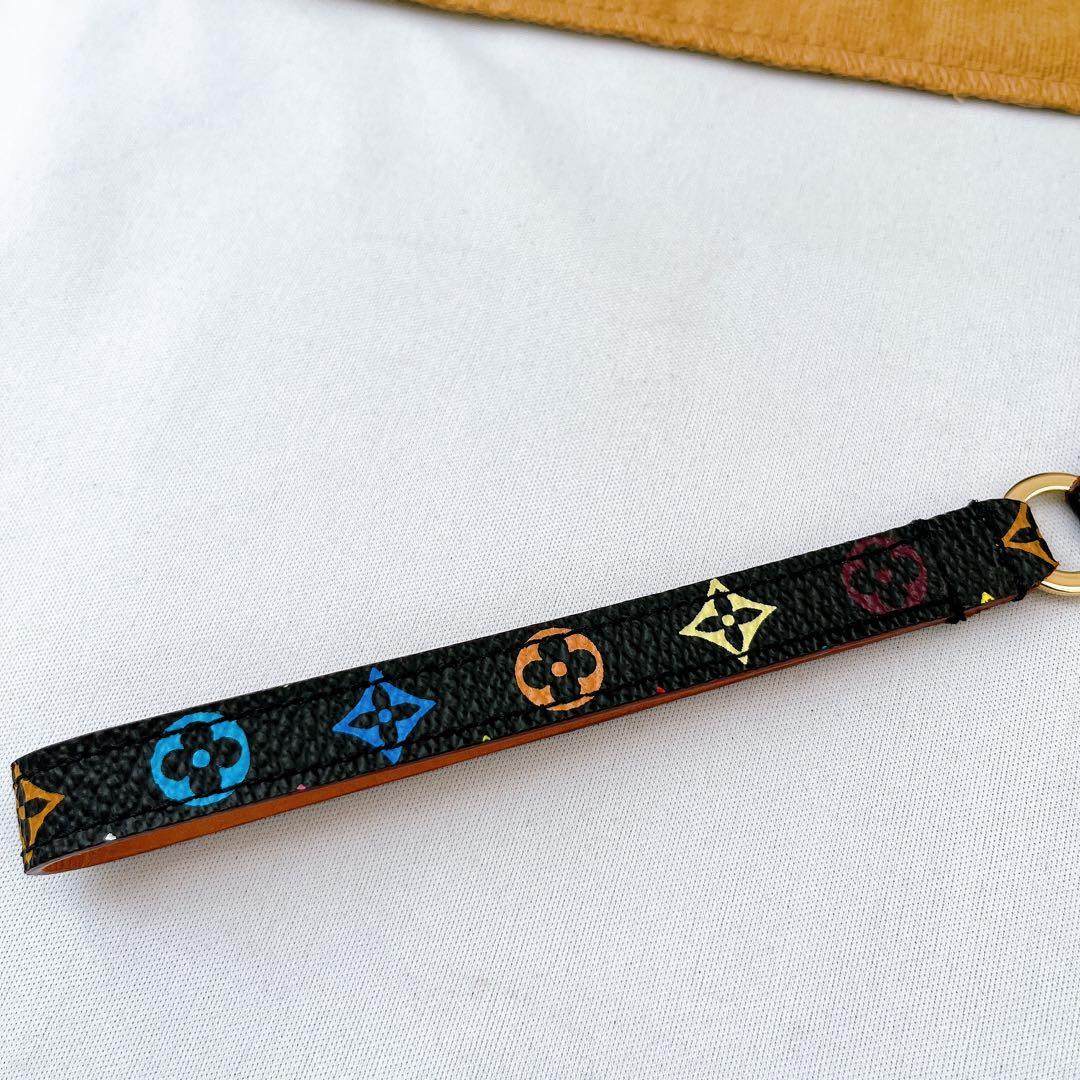 【我苑】ルイヴィトン モノグラム マルチカラー ドラゴンヌ 携帯ストラップ