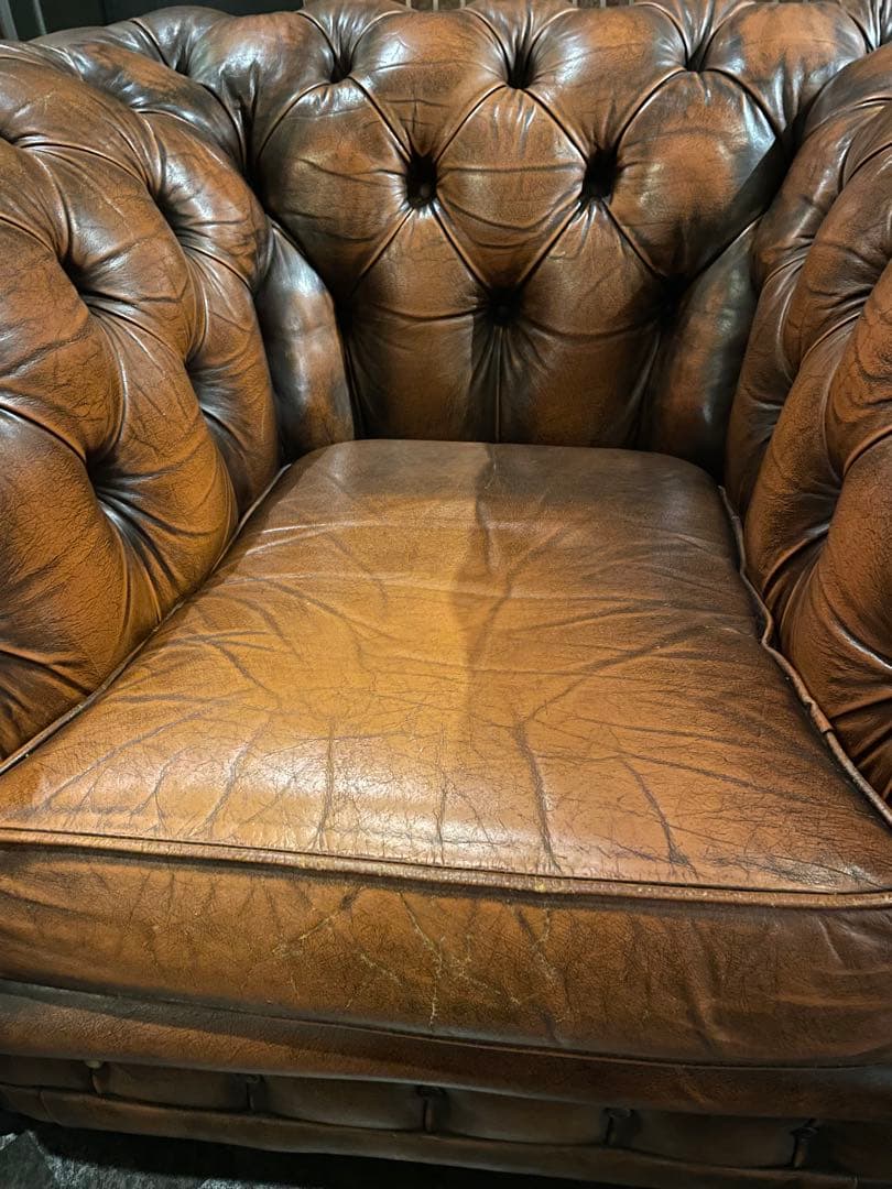 チェスターフィールド　1人掛けソファ