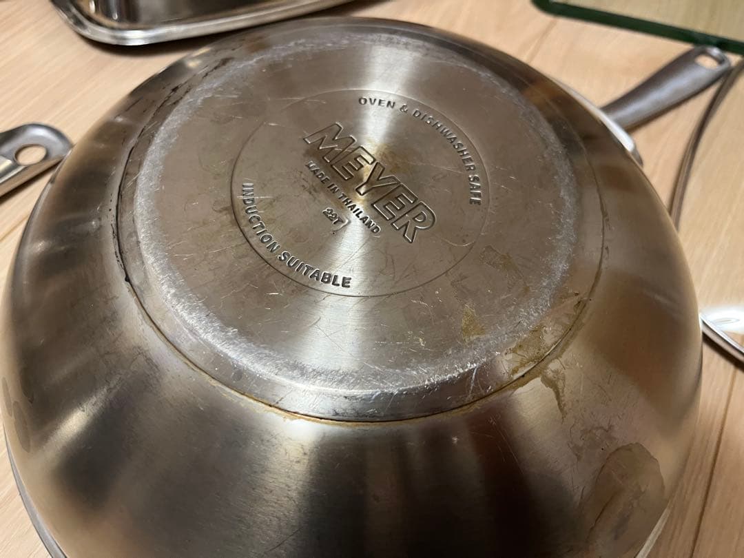 マイヤー調理器具マキシム　セット売りフライパン・鍋・ポット・グリルパン4点セット