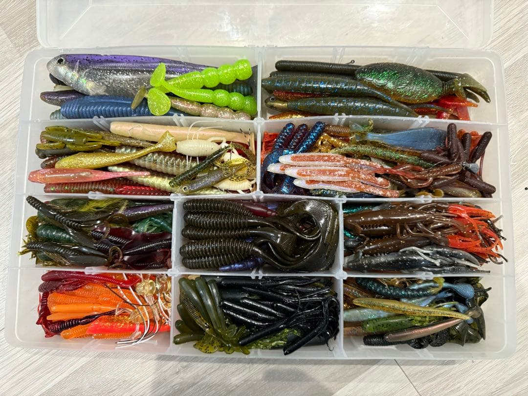 ワーム　超大量セット　ソフトルアー