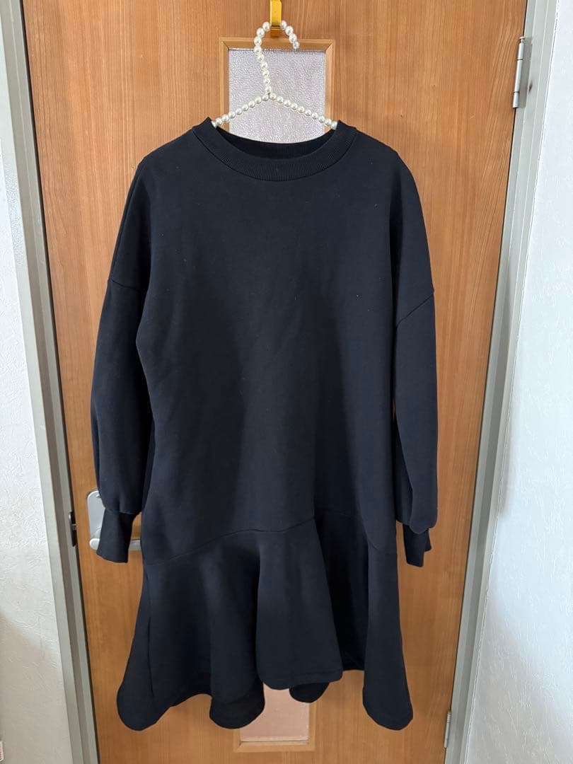 バースデーバッシュ ロマンティックスウェットワンピース　ブラック　【新品】