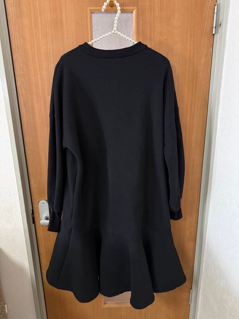 バースデーバッシュ ロマンティックスウェットワンピース　ブラック　【新品】