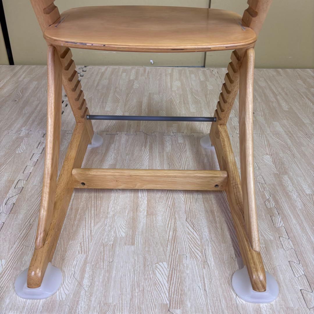 除菌清掃済　☆美品☆　大和屋　すくすくスリムフィットチェア　テーブル＆ガード付