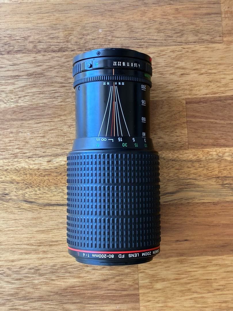 【美品】美品Canon NEW FD 80-200mm F4 L